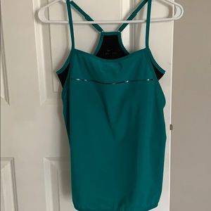 Nike Dri-Fit Bra Tank Top Emerald Green - EUC